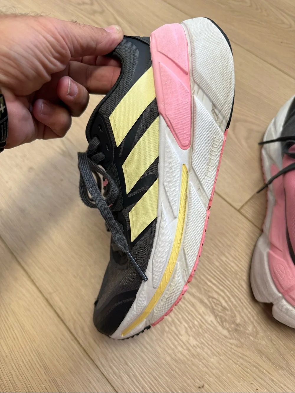 Adidas Adistar CS women's long distance running shoes woman’s 8.5